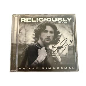 Bailey Zimmerman “Religiously: The Album” CD – Signed Cover